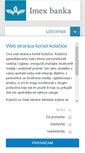 Mobile Screenshot of imexbanka.hr